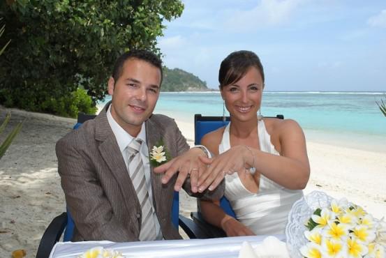 Photo Mariage aux Seychelles d'Alexandra & Aurelien